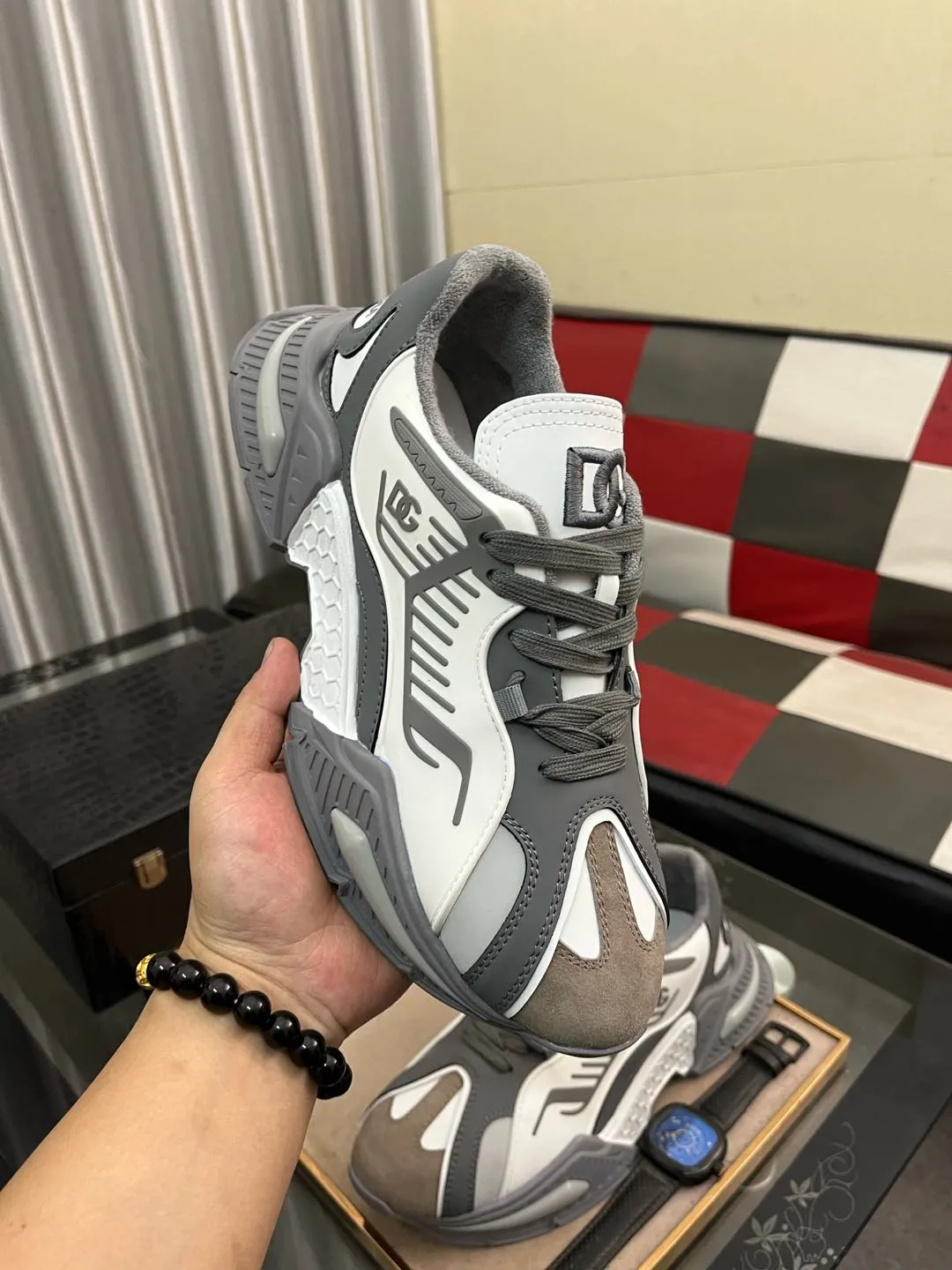 Men's men's shoes💰560⌚️⌚️DG "Dolce & Gabbana" low-top casual shoes Regular size: 35-46 Product material: Upper imported cowhide stitching fabric, breathable lining, original outsole